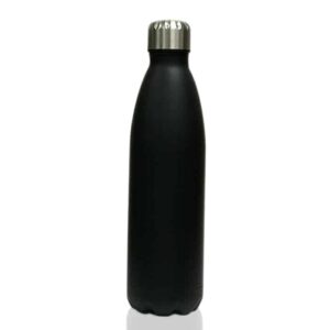 32oz Black Stainless Steel Water Bottle