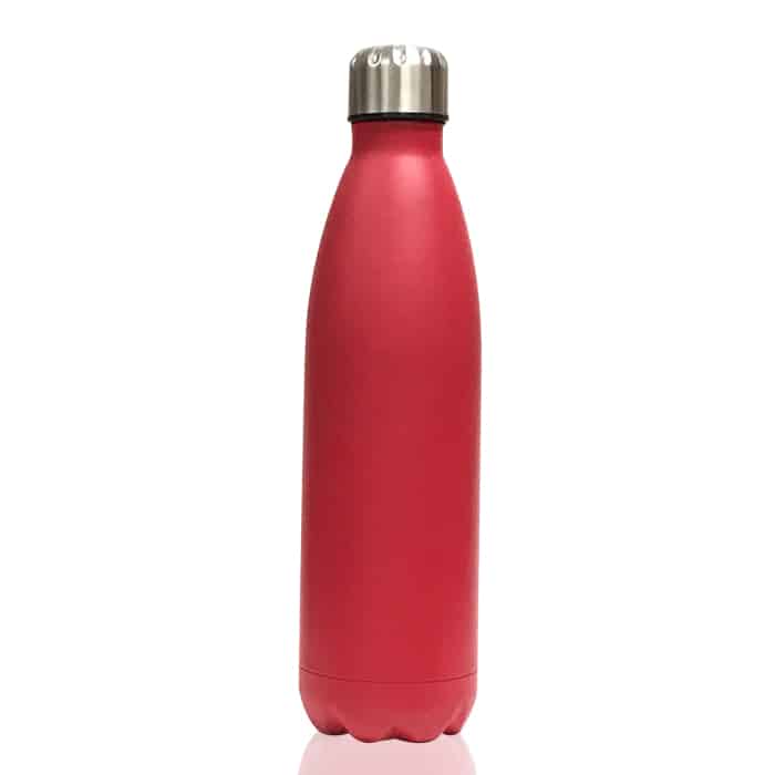 32oz Red Stainless Steel Water Bottle