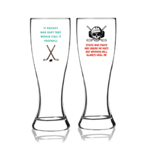 Hockey Dad Set S - 16oz Giant Beer Glasses