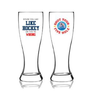 Hockey Dad Set T - 16oz Giant Beer Glasses