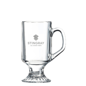 Custom Glass Coffee Mug