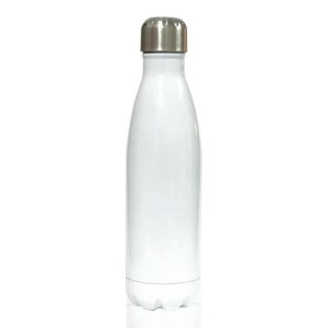 16oz White Stockholm Stainless Steel Water Bottle