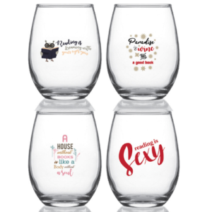 Reading Set AA - 15oz Stemless Wine Glasses